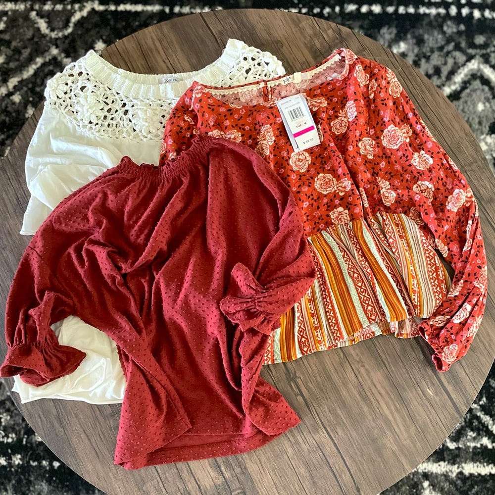 Medium top lot nwt boutique dress tops